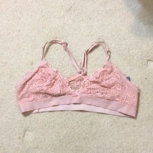 Pink bralette